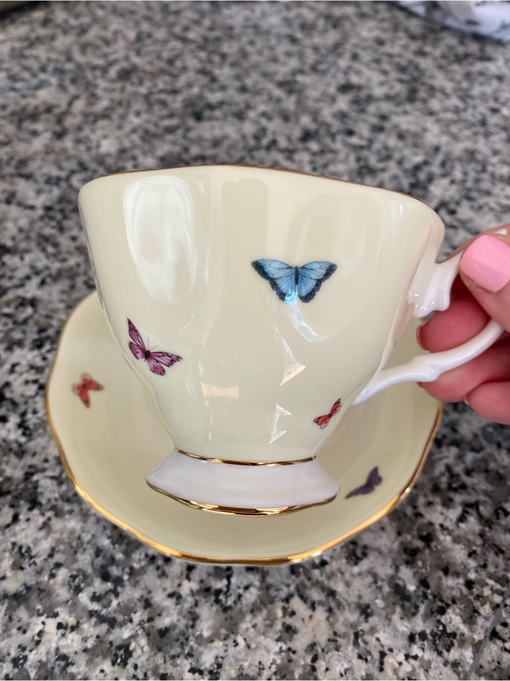 Royal Albert Miranda Kerr Friendship Joy Teacup and Saucer  . Collectible
